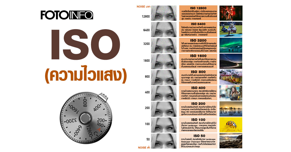 Position Iso ทำความเข้าใจกับ ISO - Fotoinfo Magazine