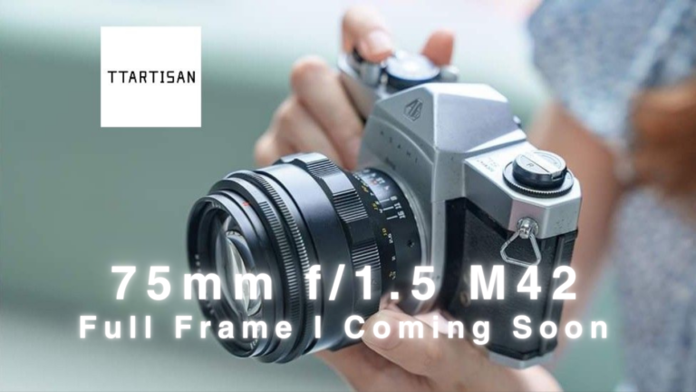 Coming soon TTArtisan 75mm F1.5 M42