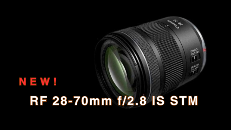 แคนนอน เปิดตัวเลนส์ซูมใหม่ Canon RF 28-70mm f/2.8 IS STM