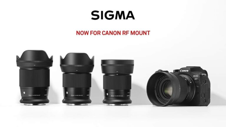 SIGMA เปิดตัวเลนส์ 16mm / 23mm / 30mm / 56mm F1.4 DC DN | Contemporary RF-mount