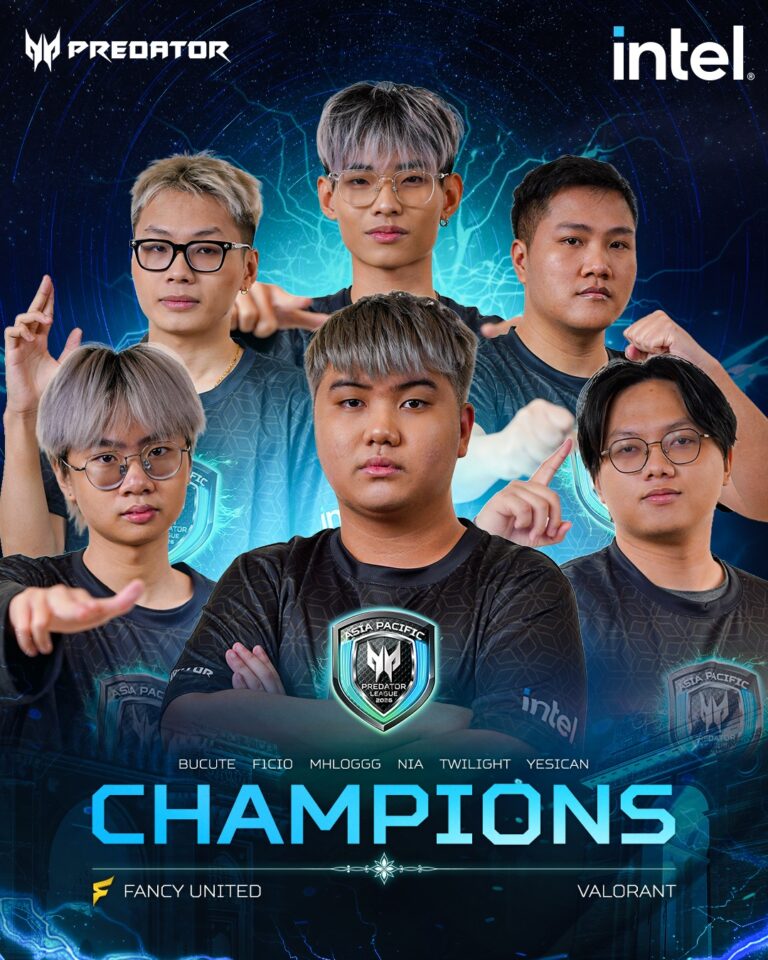 Fancy United Esports (VALORANT) และ Myth Avenue Gaming (Dota 2) คว้าโล่เกียรติยศ  “Predator Shield” ในศึก APAC Predator League 2026 พร้อมประกาศศึกใหญ่ปีหน้าที่เวียดนาม